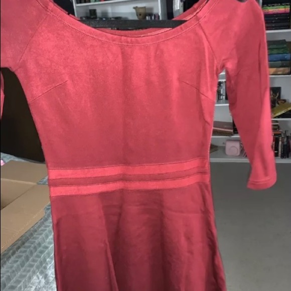 Wine red dress - Picture 2 of 2